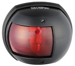Maxi 20 črna 12 V / 112,5 ° rdeča navigacijska luč